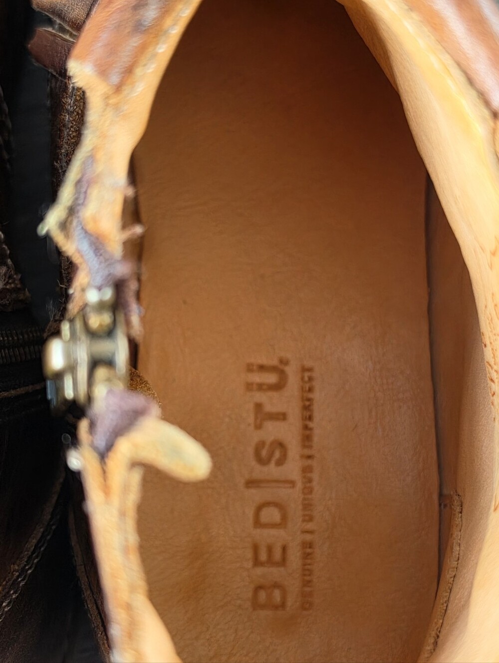 Bed Stu | Dipper Fringe Leather Ankle Boots | 9 - Picture 10 of 11